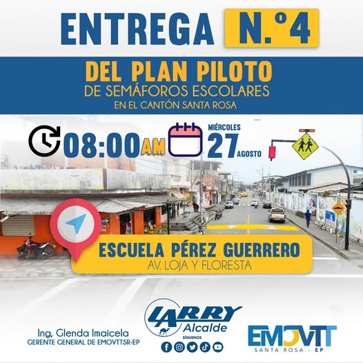 ¡Seguimos trabajando por la seguridad vial de nuestros estudiantes!